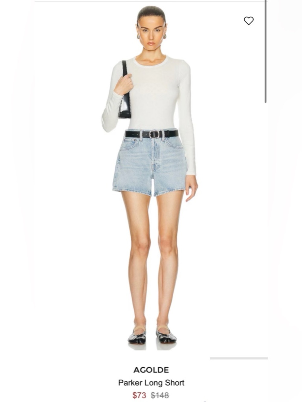 Agolde Parker Long Short